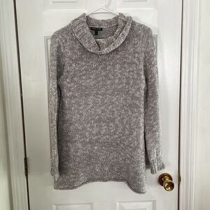Eileen Fisher Chunky Knit Neutral Organic Cotton Sz XS